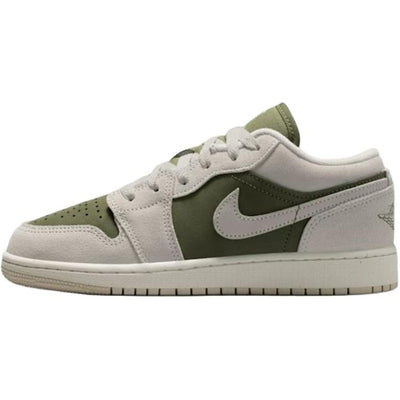 ジョーダン Nike GS Jordan 1 Low SE "Medium Olive" HV4396-201