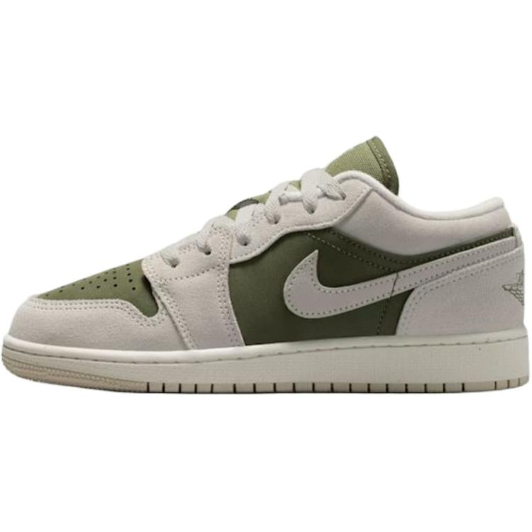 ジョーダン Nike GS Jordan 1 Low SE "Medium Olive" HV4396-201
