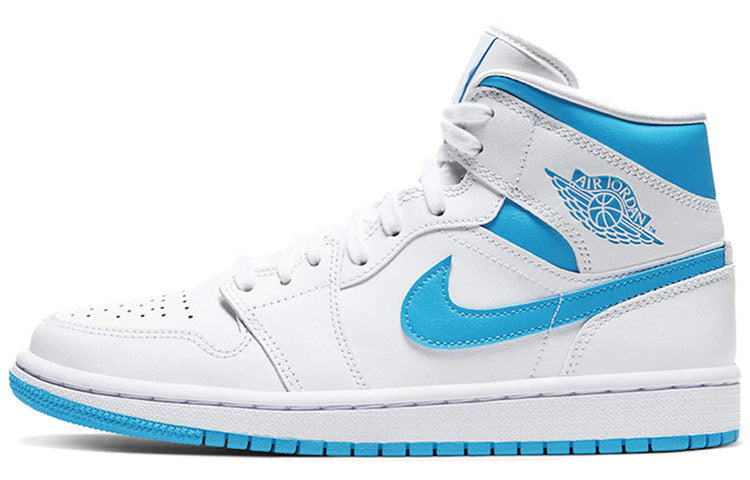 エアジョーダン1 Nike Women's Air Jordan 1 Mid "UNC" BQ6472-114