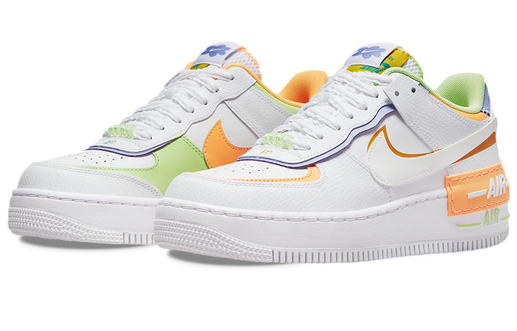 ナイキ エアフォース1 Nike Women's Air Force 1 Low Shadow "White/Peach Cream/Lime" DX3718-100