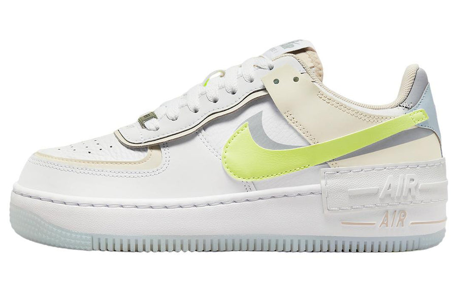 ナイキ エアフォース1 Nike Women's Air Force 1 Shadow "Neon/Yellow Swooshes" FB7582-100