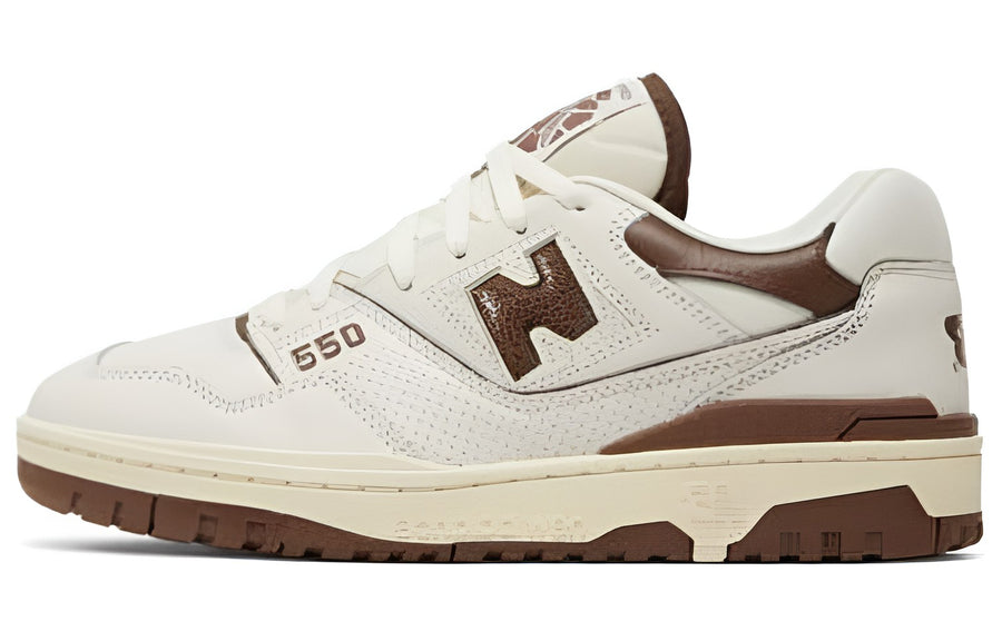 ニューバランス 550 Aime Leon Dore × New Balance 550 "White/Brown" BB550AB1