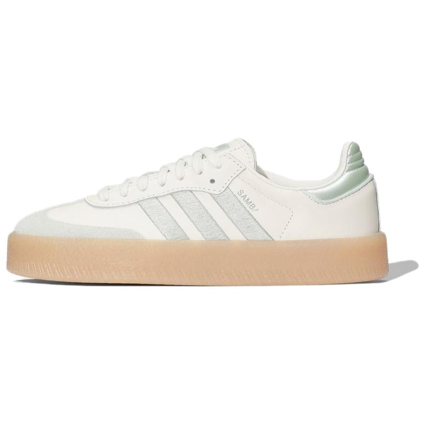 アディダス サンバエ adidas Women's Sambae "Off White/Linen Green" IG1947