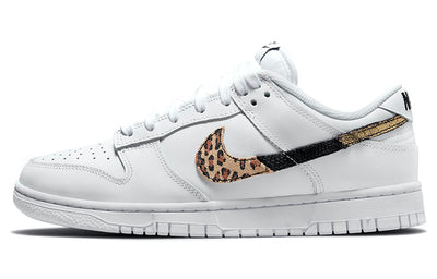 ナイキ ダンク Nike Women's Dunk Low SE "White/Animal Swoosh/Safari" DD7099-100
