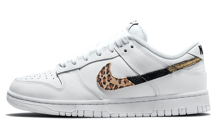 ナイキ ダンク Nike Women's Dunk Low SE "White/Animal Swoosh/Safari" DD7099-100