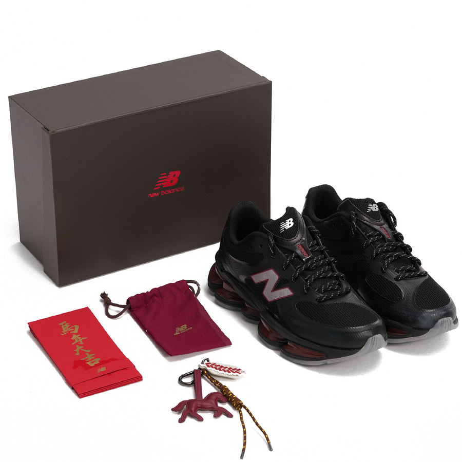 ニューバランス アブゾーブ New Balance ABZORB 2000 Lunar New Year "Black/Shadow Red/Castlerock" U200011D