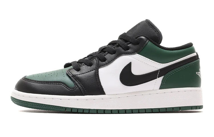 エアジョーダン1 Nike GS Air Jordan 1 Low "Green Toe" 553560-371