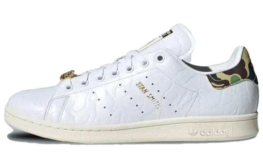 アディダス スタンスミス A BATHING APE × adidas Stan Smith 30th Anniversary "White" IG1115