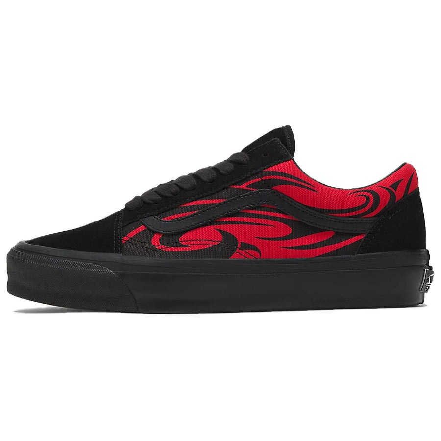 ヴァンズ オールドスクール Vans Premium Old Skool "Y2K Flame Black/Red" VN000D56458