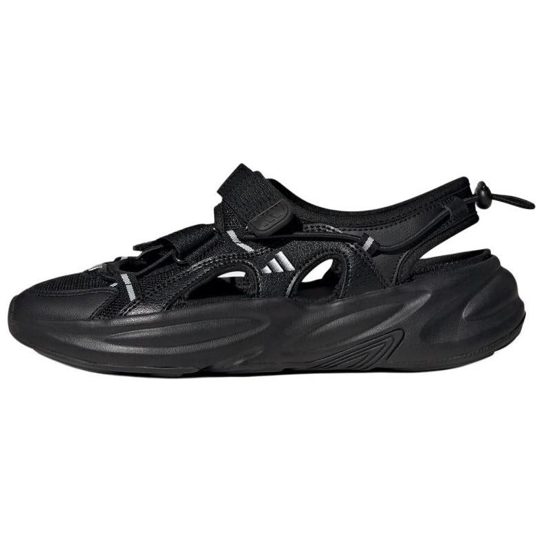 アディダス adidas Women's Ozwave Sandals "Core Black/Core Black/Silver Metallic" JS4582