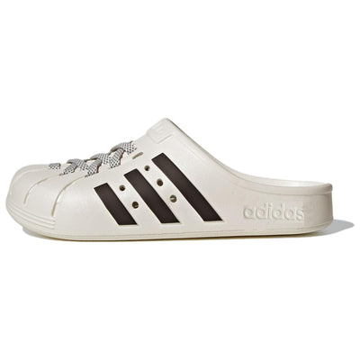 アディダス adidas Adilette Clogs "Core White/Core Black/Wonder Clay" JH9849