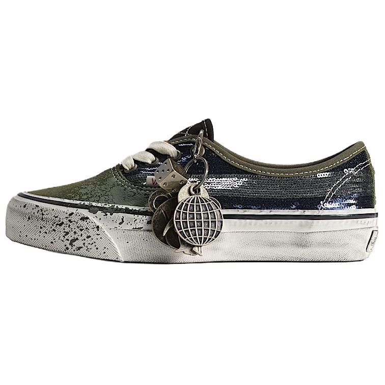 ヴァンズ オーセンティック Vans Authentic "Green/Blue" VN000DB824O