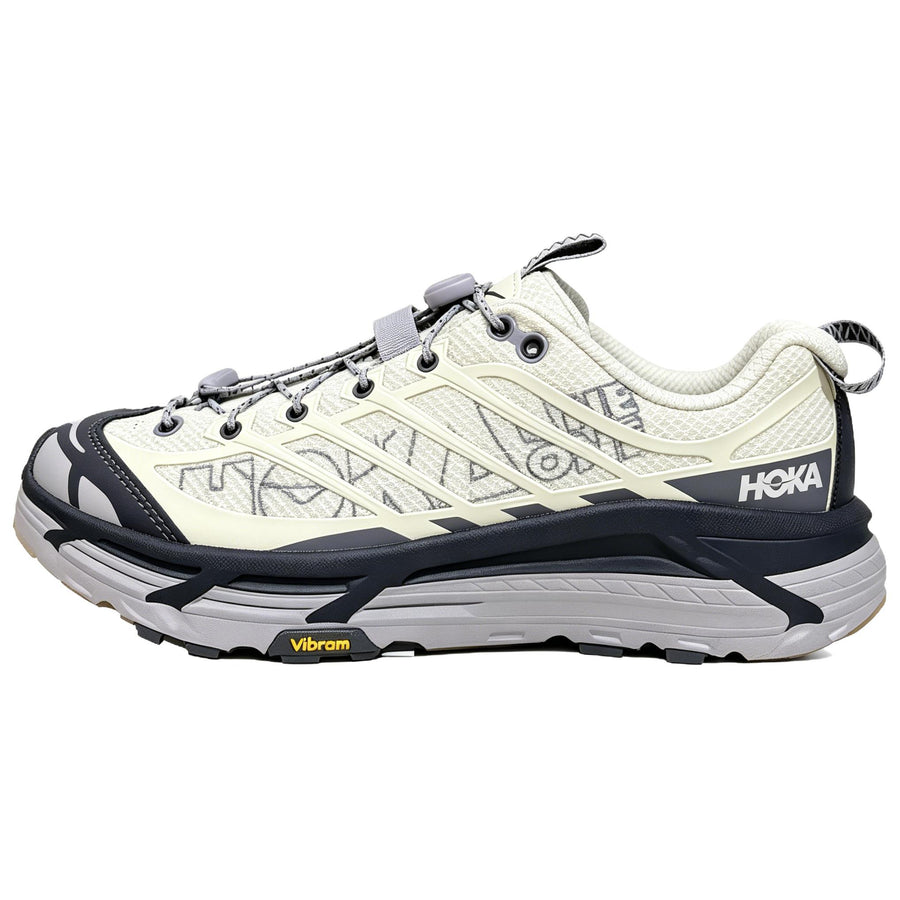 ホカ Hoka Mafate Three2 Wordmark "Oat Milk/Squid Ink" 1175490-OSQ
