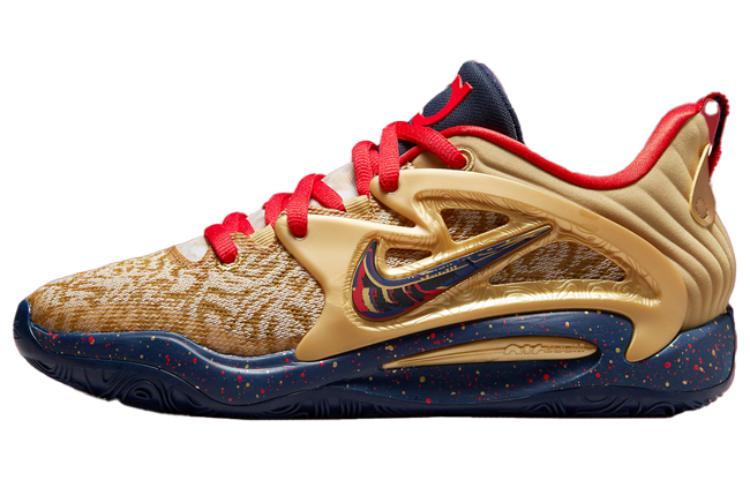 ナイキ Nike KD15 "Metallic Gold/University Red" DM1054-700