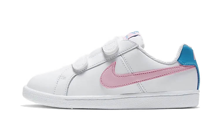 ナイキ Nike PS Court Royale "White/Laser Blue/Pink" 833536-110