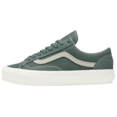 ヴァンズ オールドスクール Vans Premium Old Skool Leather "Forest Grey Green" VN000D57FRS