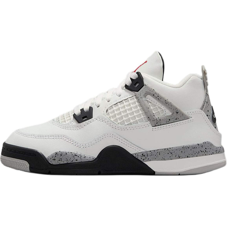 エアジョーダン4 Nike PS Air Jordan 4 Retro "White Cement" (2025) IB4388-100