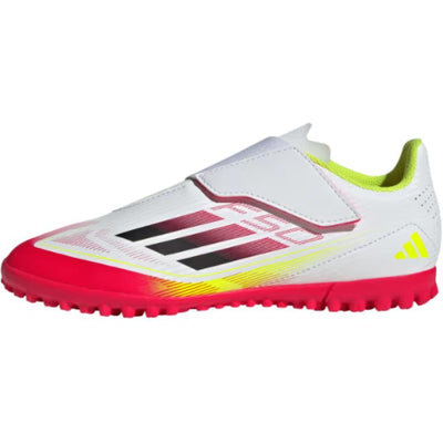 アディダス F50 adidas GS F50 Club TF H&L "Cloud White/Core Black/Solar Yellow" IE1314