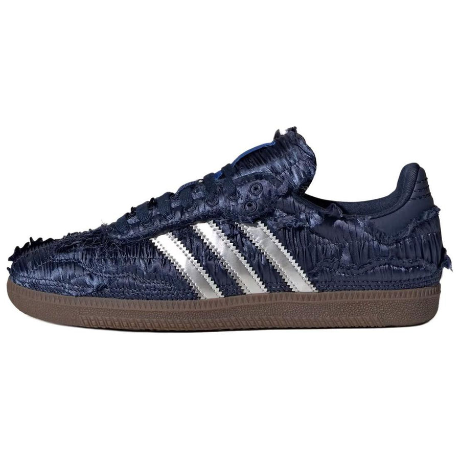 アディダス サンバ Caroline Hu × adidas Women's Samba "Dark Blue/Silver Metallic/Chalk White" JP9282