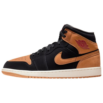 エアジョーダン1 Nike Air Jordan 1 Mid SE "Black/Varsity Red/Sail/Flax" HV4091-002
