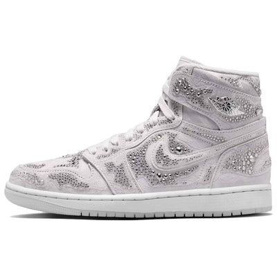 エアジョーダン1 Swarovski × Nike Air Jordan 1 Retro High OG "Vast Grey" HF6248-002