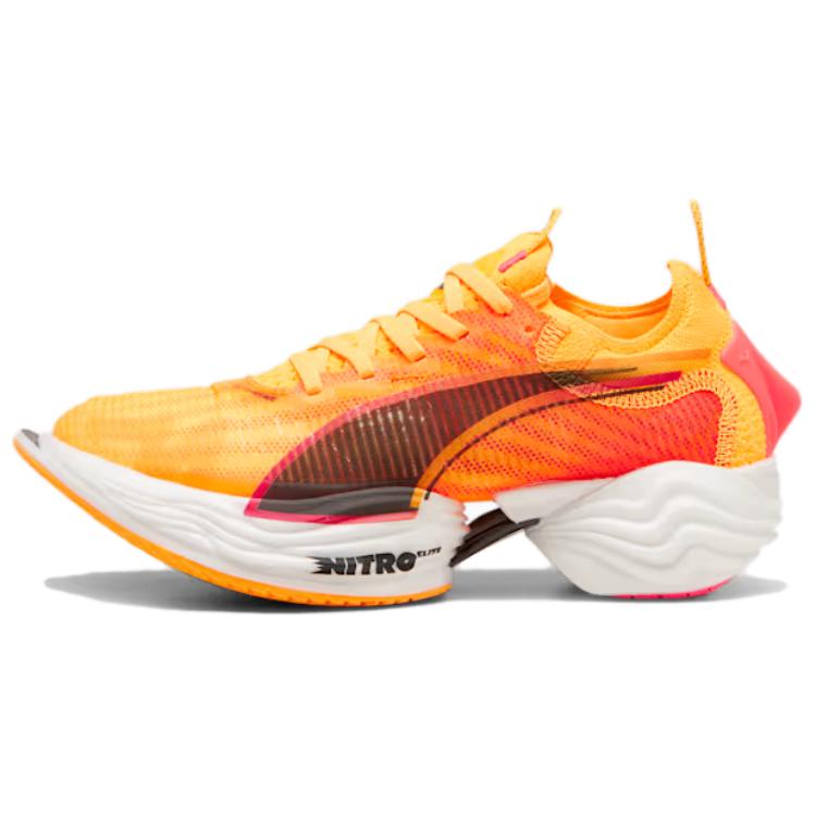 プーマ Puma Women's Fast-R Nitro Elite 2 "Sun Stream/Sunset Glow/Puma White" 310218-01