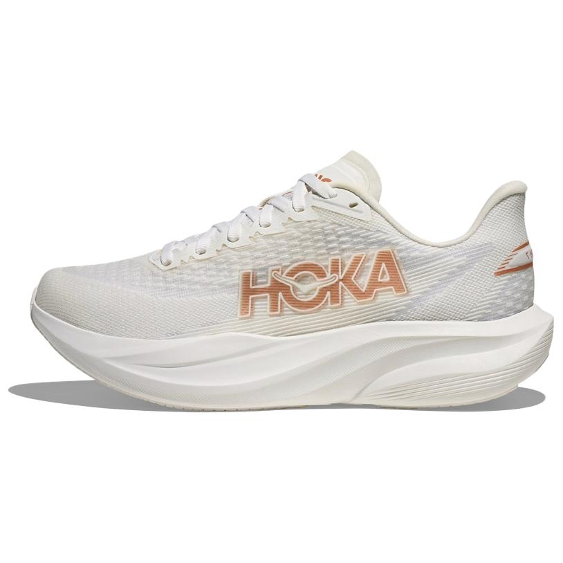 ホカ Hoka Women's Mach 7 "Frost/Rose Gold" 1171938-FTRS