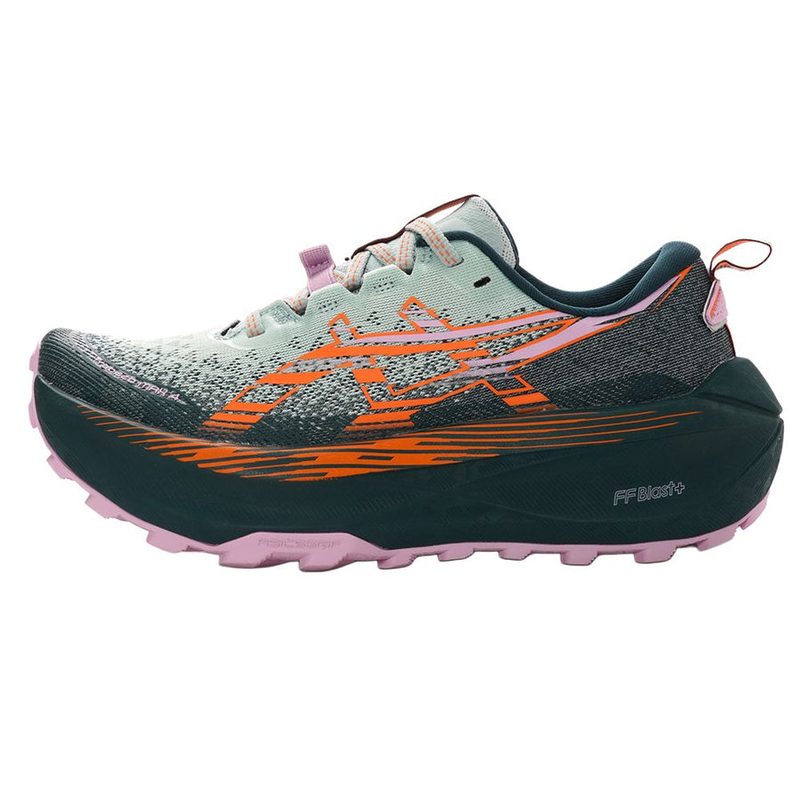 アシックス Asics Women's Trabuco Max 4 "Cold Moss/Nova Orange" 1012B769-400