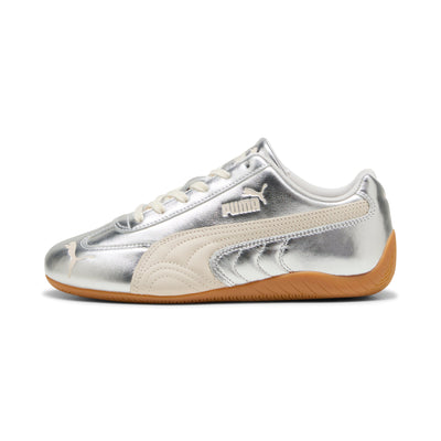 プーマ スピードキャット Puma Women's Speedcat Silver "Alpine Snow/Gum" 406881-02