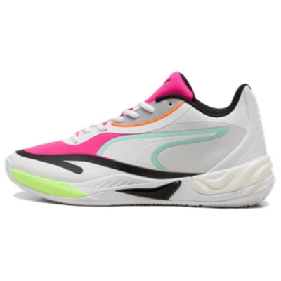 プーマ Puma All-Pro Nitro SkyBreak "PUMA White/Mint Melt/Fluro Pink Pes" 312374-02