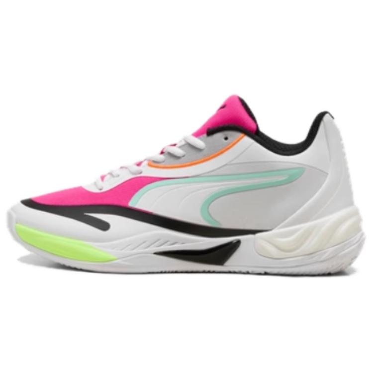 プーマ Puma All-Pro Nitro SkyBreak "PUMA White/Mint Melt/Fluro Pink Pes" 312374-02