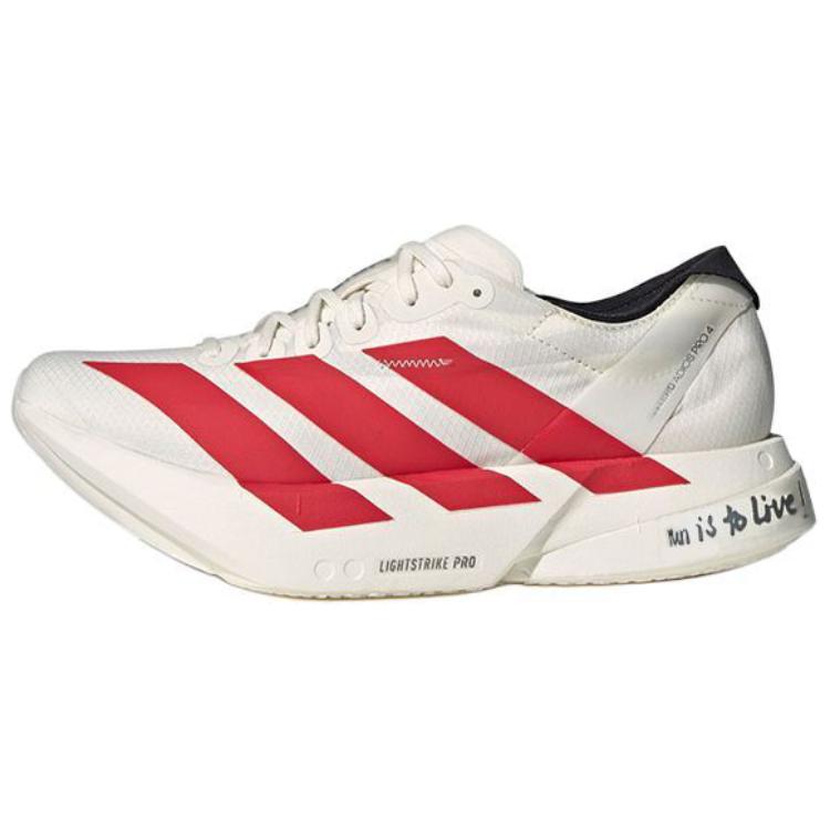 アディダス アディゼロ adidas Adizero Adios Pro 4 "Cream/Red" JR6350