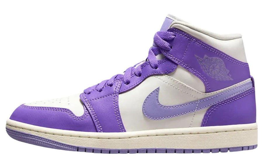 エアジョーダン1 Nike Women's Air Jordan 1 Mid "Action Grape" BQ6472-504