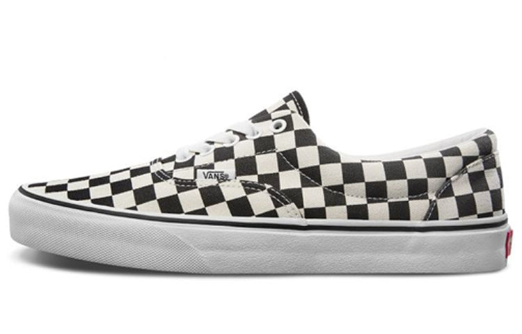 ヴァンズ Vans Era "Checkerboard Marshmallow Black" VN0A4BV4R6R