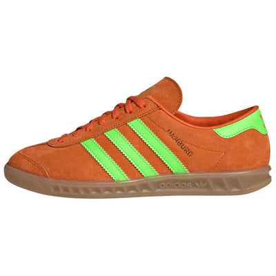 アディダス adidas Women's Hamburg "Orange/Solar Green/Gum" IH5460