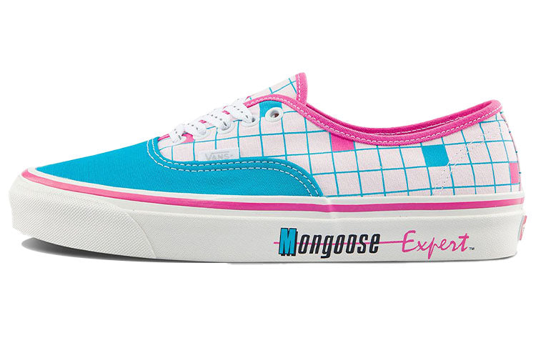 ヴァンズ オーセンティック Mongoose × Vans Authentic 44 DX "Turquoise/Pink" VN0A7Q5CFZP