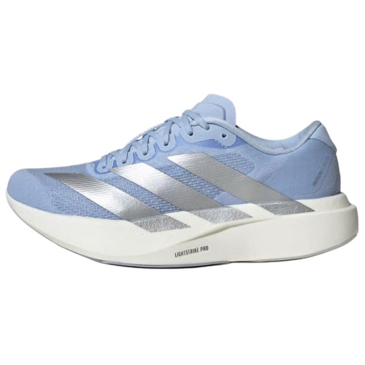 アディダス アディゼロ adidas Women's Adizero EVO SL "Glow Blue/Silver Metallic/Cloud White" JS4453