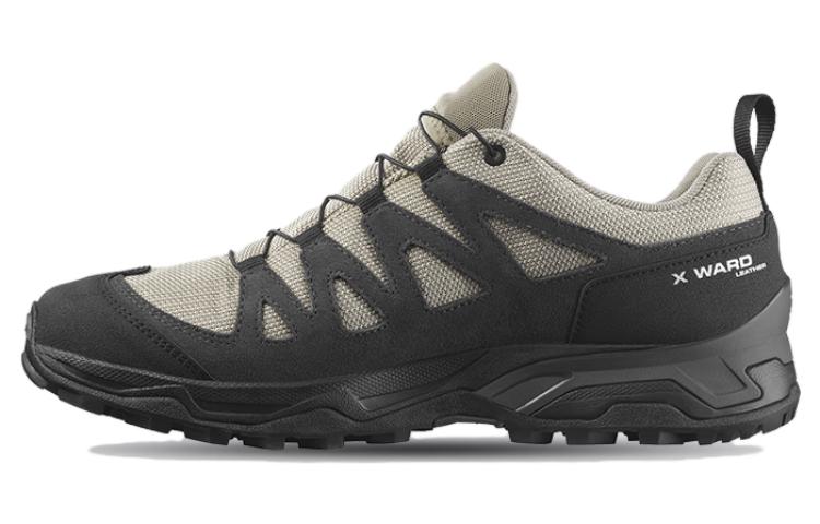 サロモン Salomon X Ward Leather GORE-TEX "Vintage Khaki/Black/Pewter" L47182100