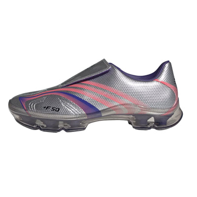 アディダス adidas F50 Adiframe "Solar Purple/Solar Turbo/Silver Metallic" KH6570