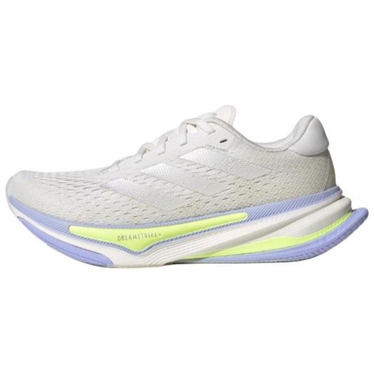 アディダス adidas Women's Supernova Prima Running "Crystal White/Silver Metallic/Hi-Res Yellow" IH8641