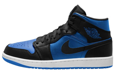 エアジョーダン1 Nike Air Jordan 1 Mid "Black/White/Royal Blue" DQ8426-042