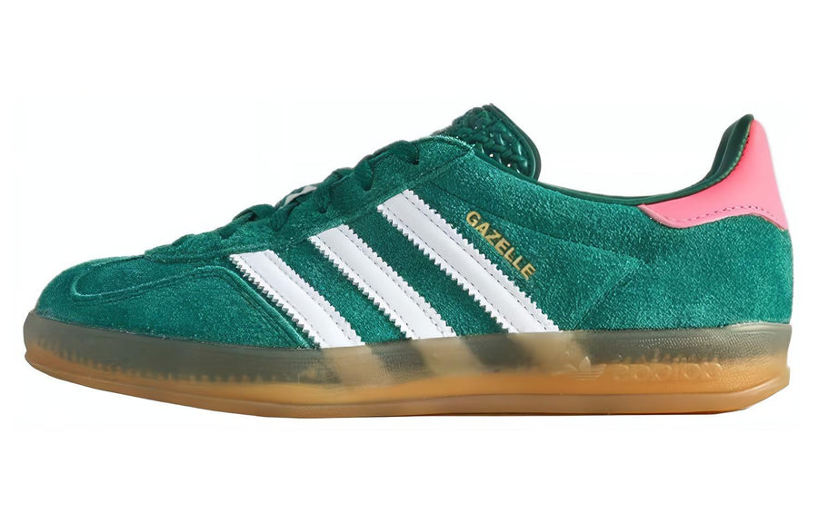 アディダス ガゼル adidas Women's Gazelle Indoor "Green/Cloud White/Lucid Pink" IG5929