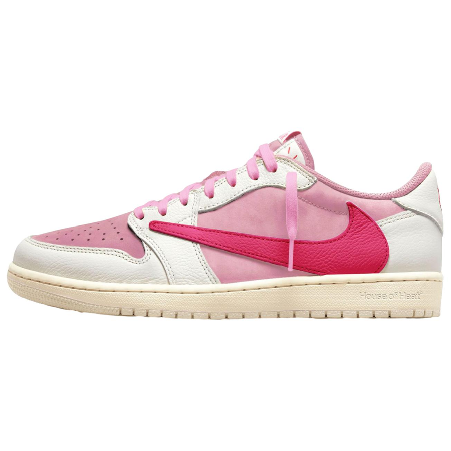エアジョーダン1 Travis Scott × Nike Air Jordan 1 Low OG "Muslin/Shy Pink" IQ7604-100