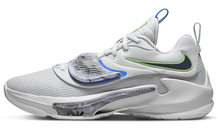 ナイキ Nike Zoom Freak 3 "Grey Fog/Cave Purple-LT Green Spark" DA0695-004