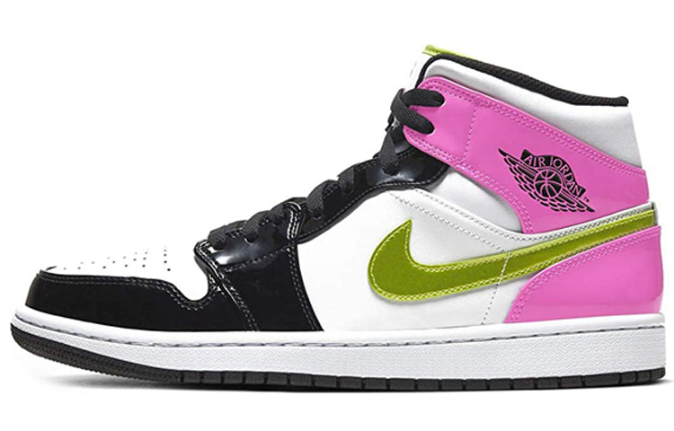 エアジョーダン1 Nike Air Jordan 1 Mid "White Black Cyber Pink" CZ9834-100