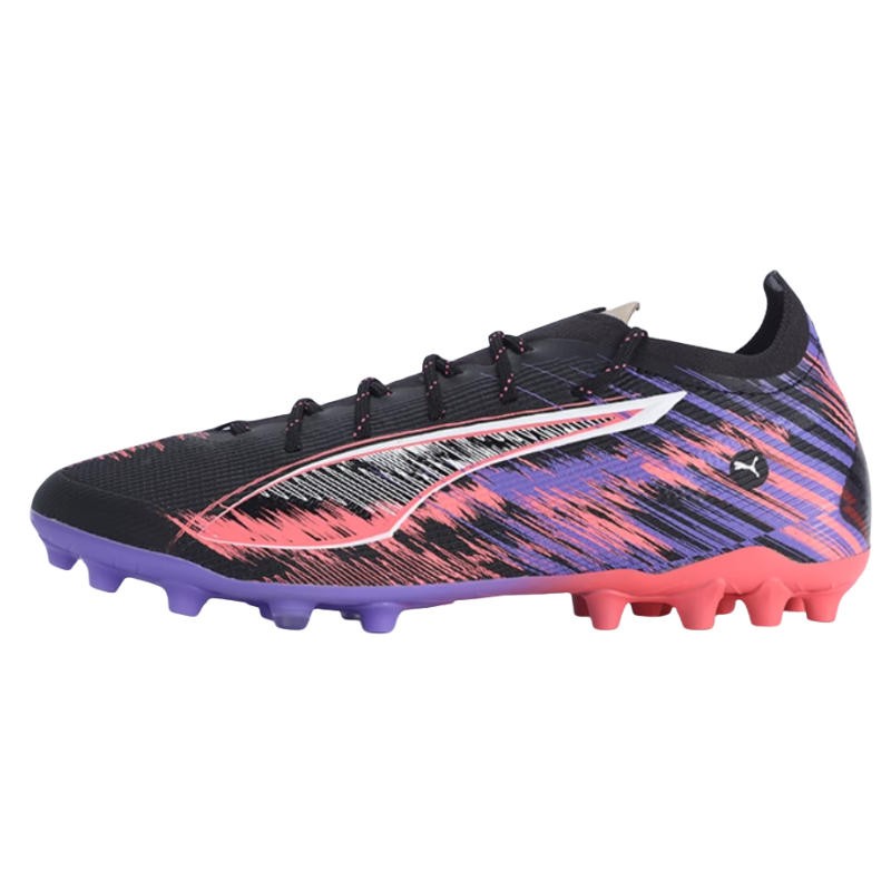 プーマ Puma Ultra 5 Ultimate F1 FG/AG "Puma Black/Puma White/Sunset Glow/Dark Amethyst" 108180-01