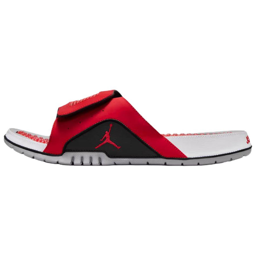 ジョーダン Nike Jordan Hydro 4 Retro Slide "Fire Red/Black" 532225-600