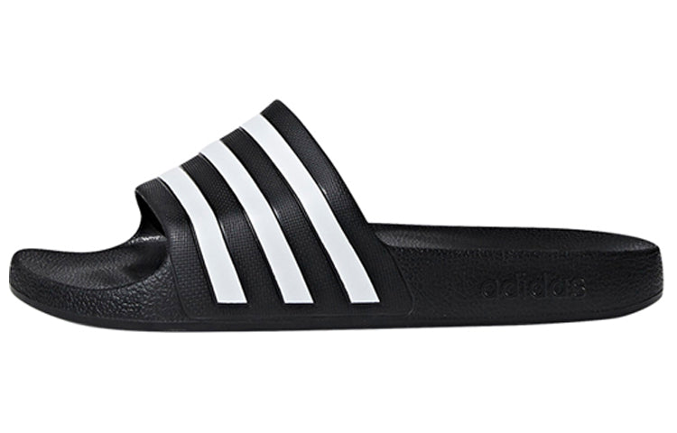 アディダス adidas Adilette Aqua Slides "Core Black/Footwear White" F35543