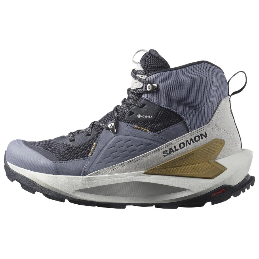 サロモン エリクサー Salomon Elixir Mid GORE-TEX "Dark Navy/Grisaille/Gray Violet" L47576600