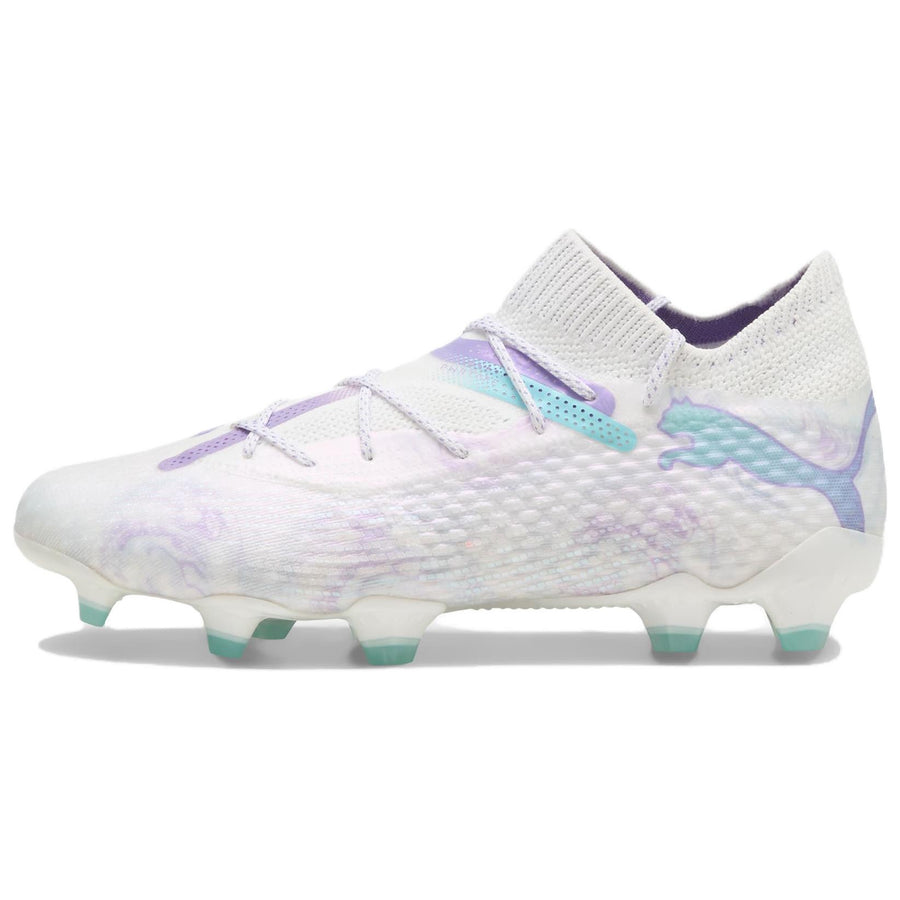 プーマ Puma Women's Future 7 Ultimate Brilliance FG/AG "Puma White/Puma Black/Spring Lavender" 108182-01